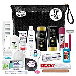 Convenience Kits International Women’s Premium 21-Piece Kit with Travel Size TSA Compliant Essentials