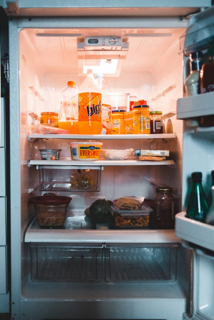 fridge inside view