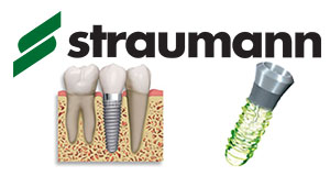 1 Straumann Dental Implant + Zirconia Crown