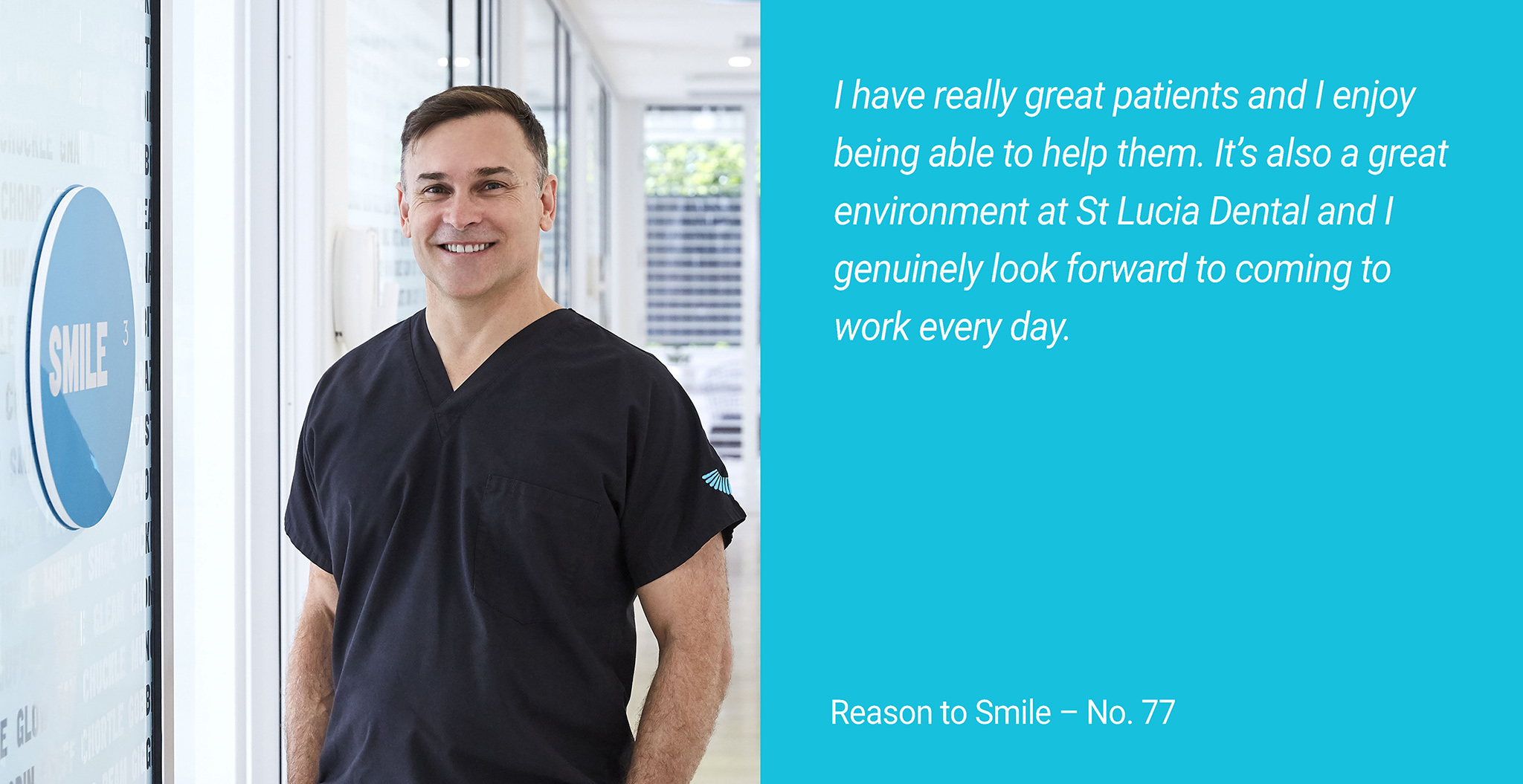 Dr Brent Evans, an Associate Dentist