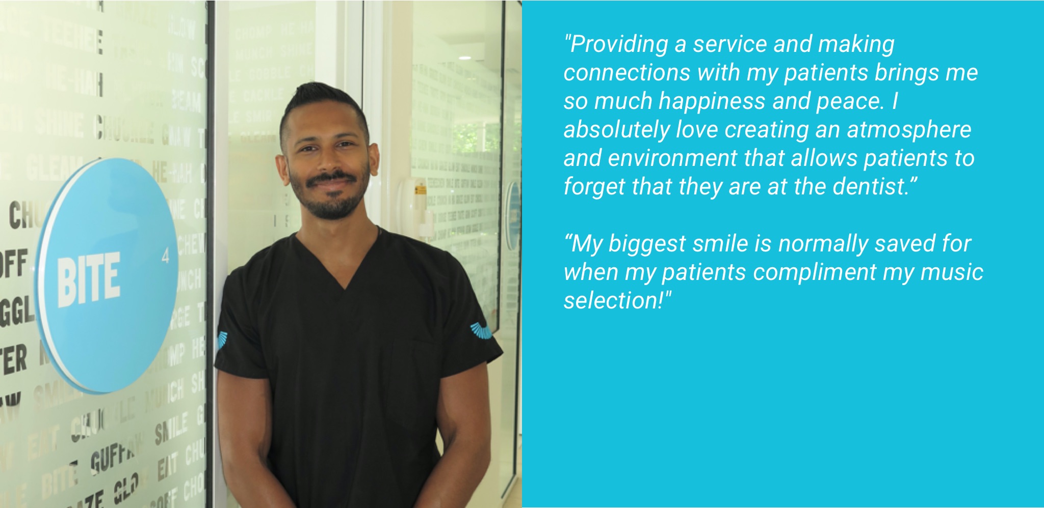 Dr Nishan Soomessu, an Associate Dentist